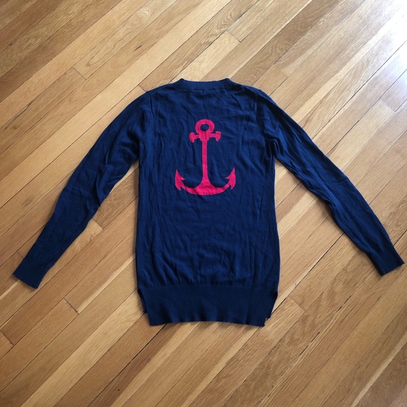 Macbeth Collection Margaret Josephs Anchor Sweater - Picture 5 of 9